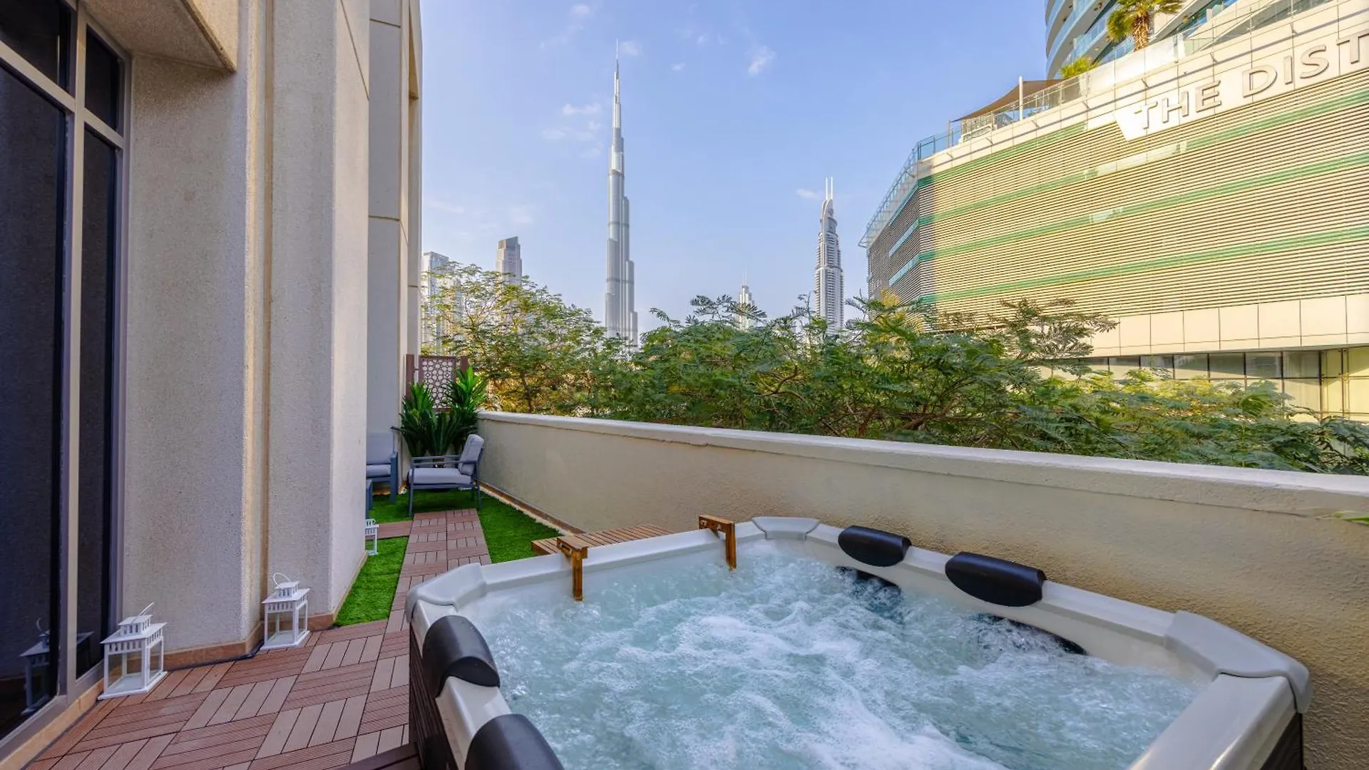 Durrani Homes - The Luxe Retreat 4Br Podium Villa With Private Jacuzzi And Burj Khalifa View Dubai
